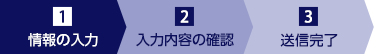 情報の入力