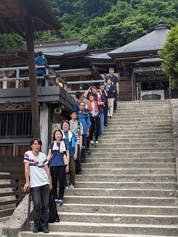 山寺の景観
