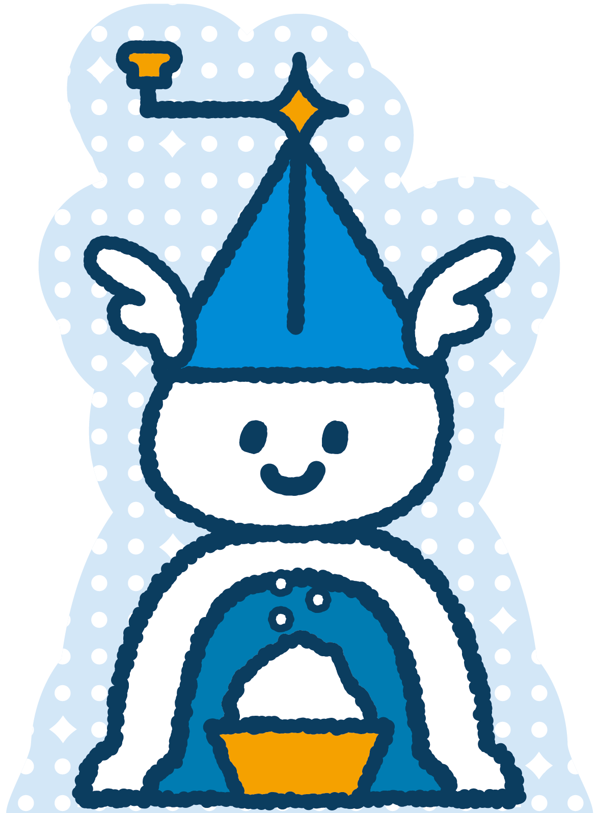 かき氷デザインの暑中お見舞い