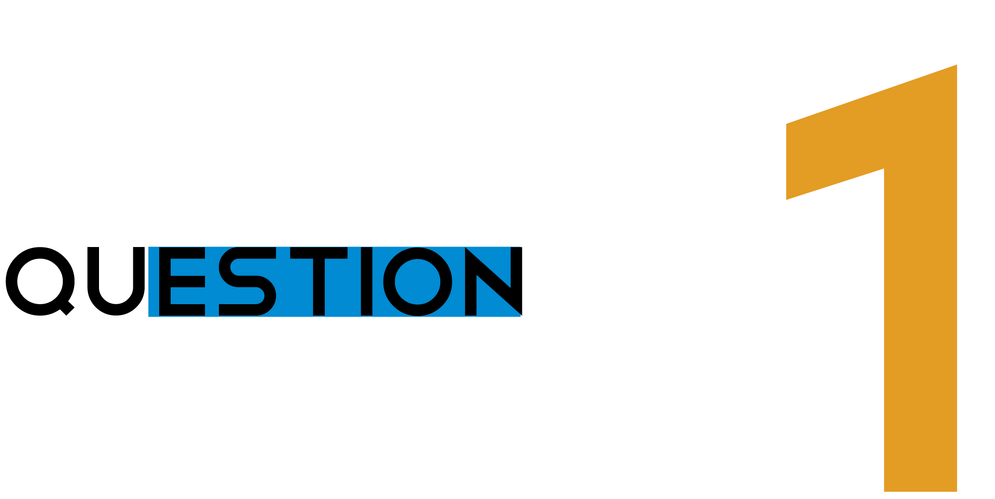 QUESTION 01