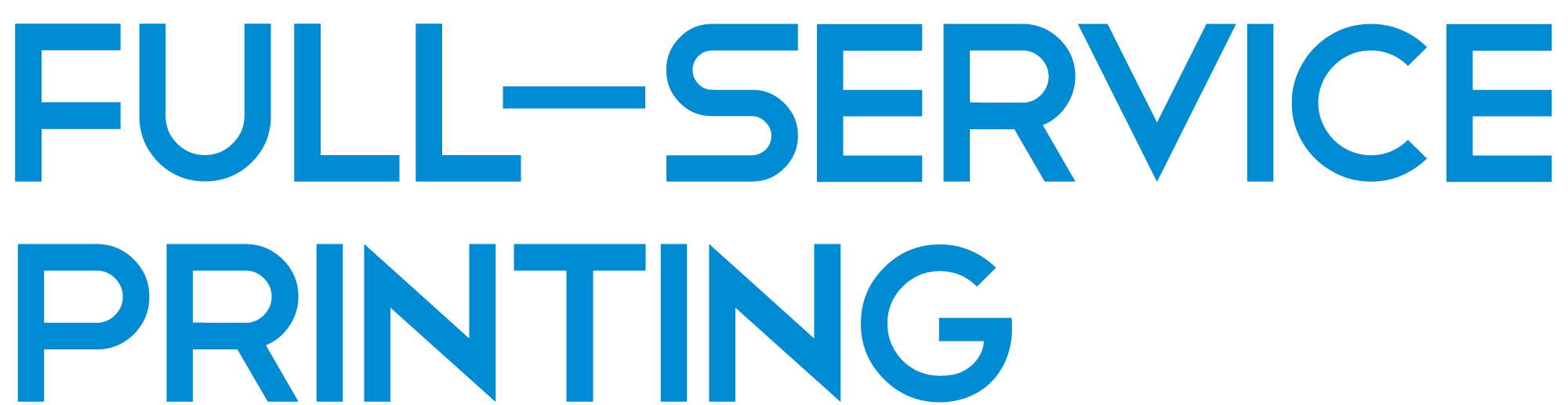 FULL-SERVICE PRINTING